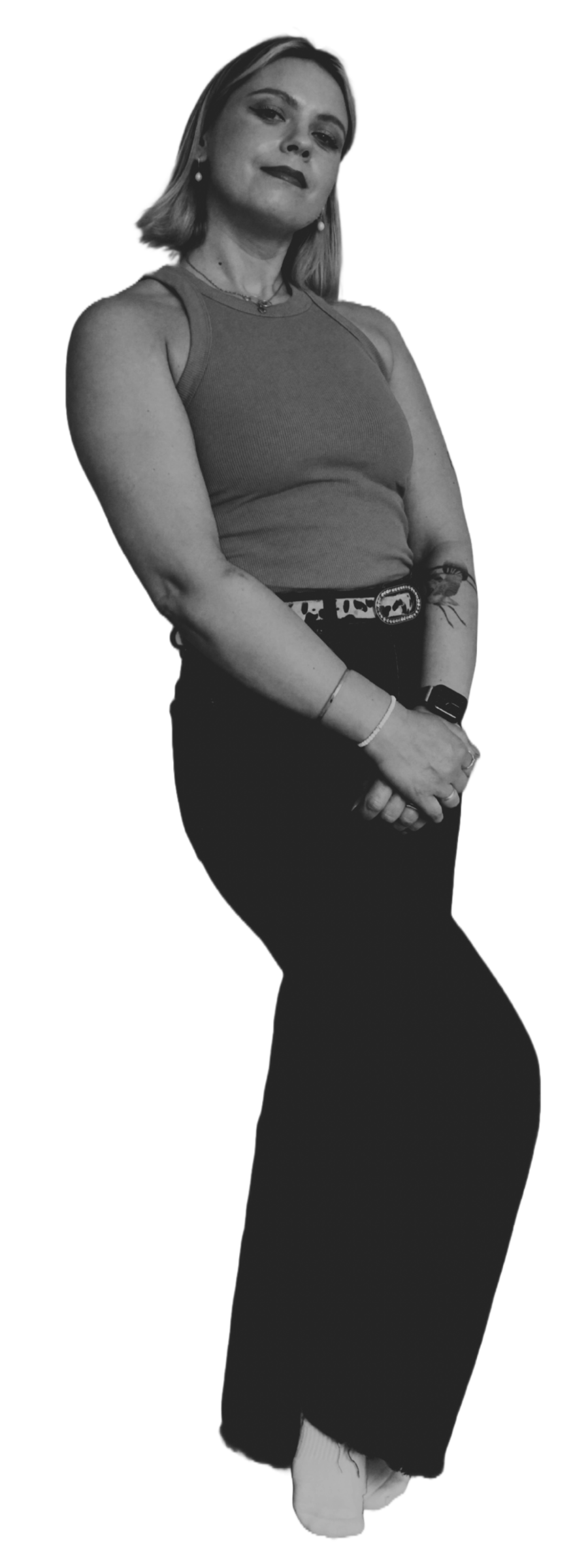 Full-body image of Egle Venclovas, career coach for ambitious women